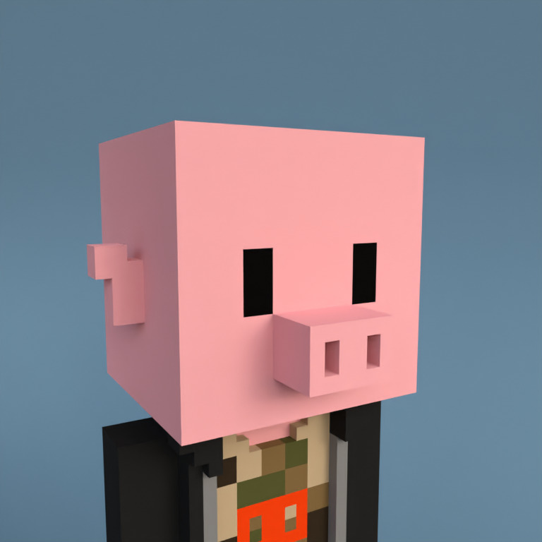 Meebit #17853 — Portrait