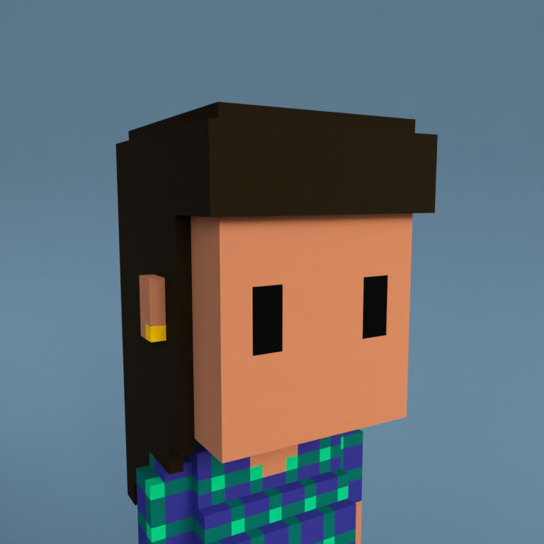 Meebit #17855 — Portrait