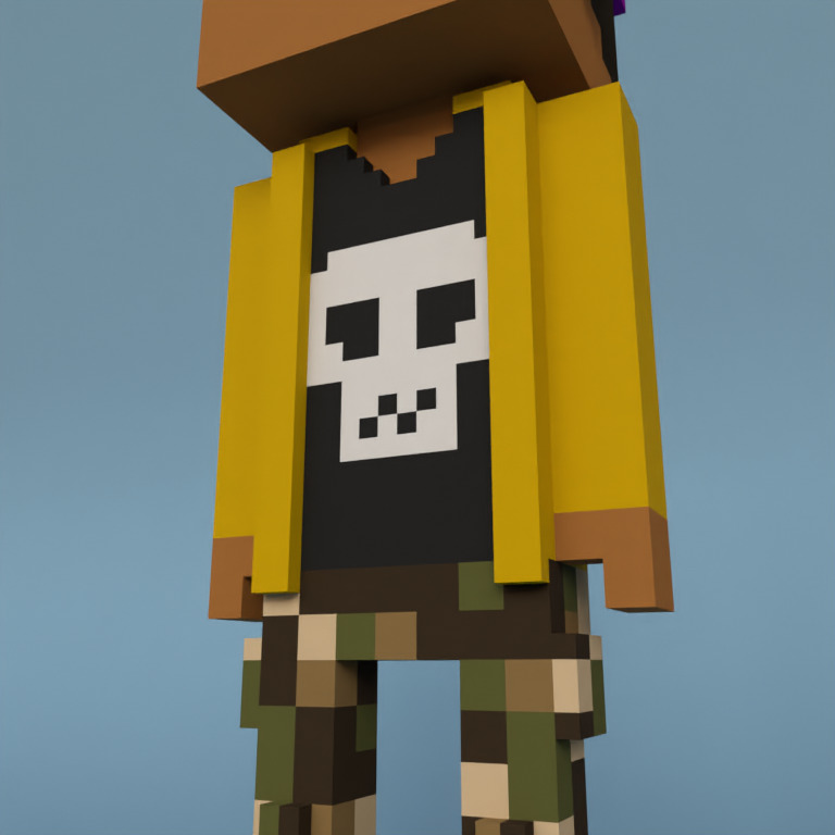Meebit #17858 — Outfit
