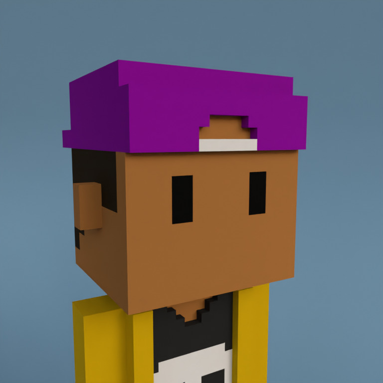 Meebit #17858 — Portrait