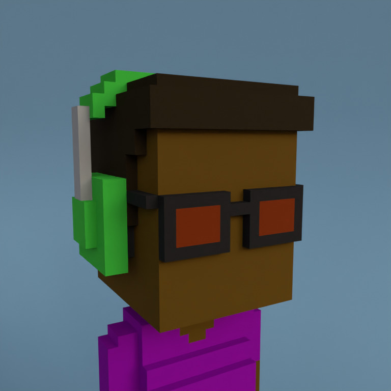 Meebit #17860 — Portrait