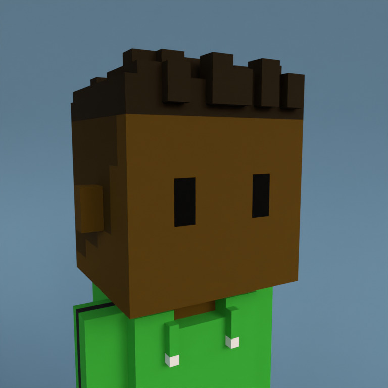 Meebit #17861 — Portrait