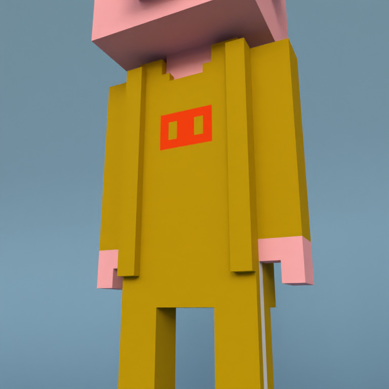 Meebit #17864 — Outfit