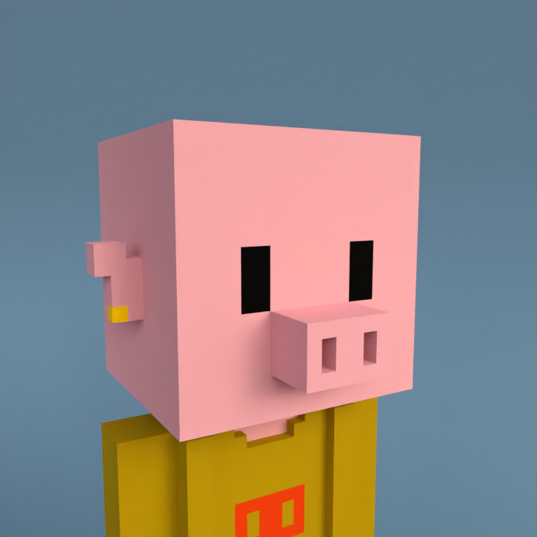 Meebit #17864 — Portrait