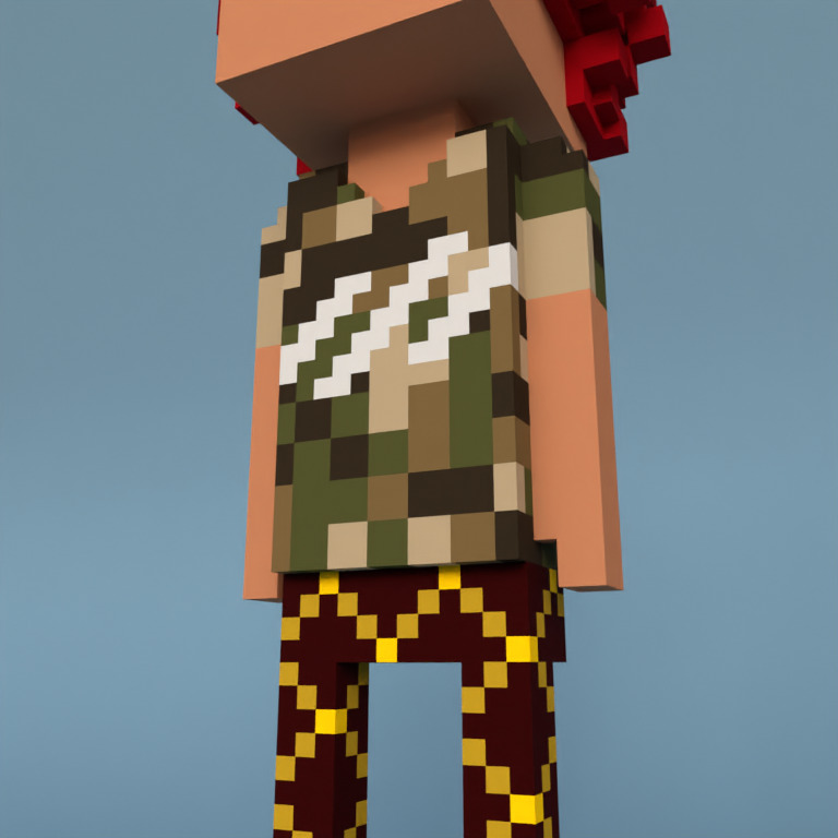 Meebit #17868 — Outfit