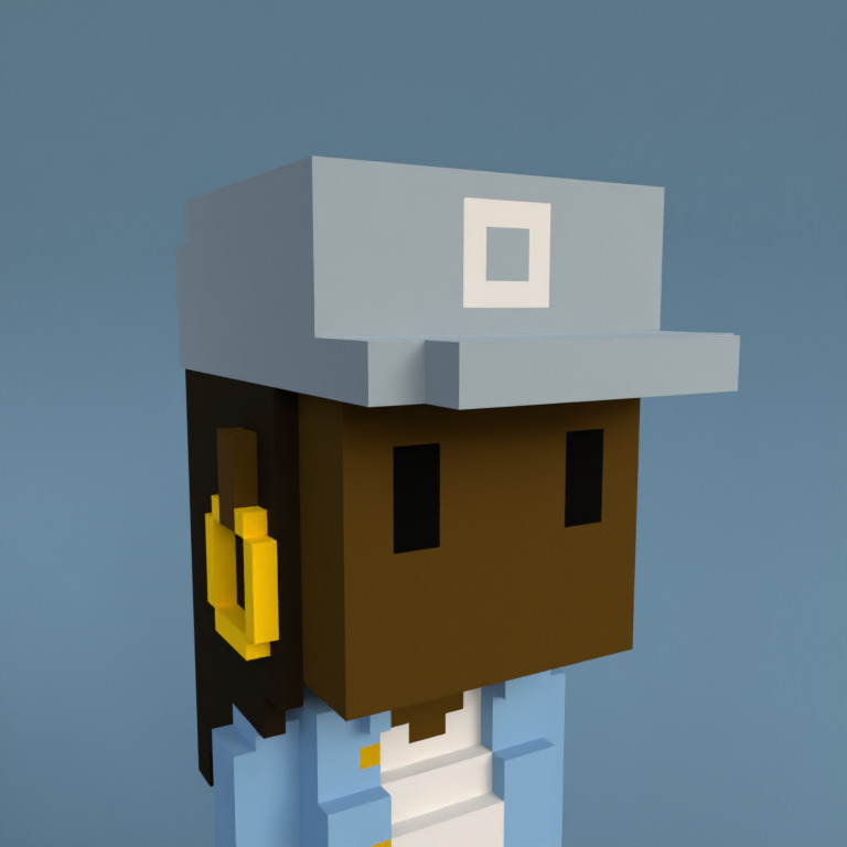 Meebit #17874 — Portrait