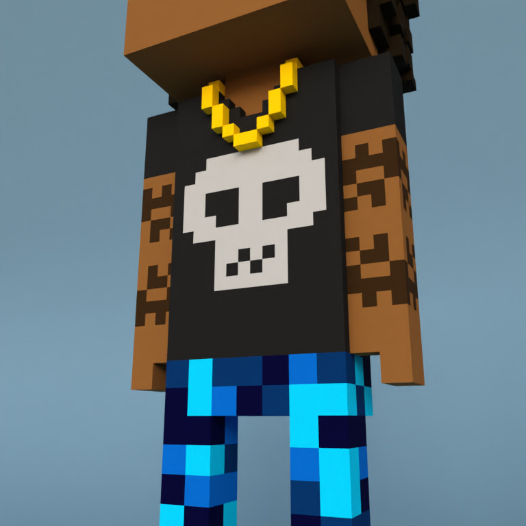 Meebit #17875 — Outfit
