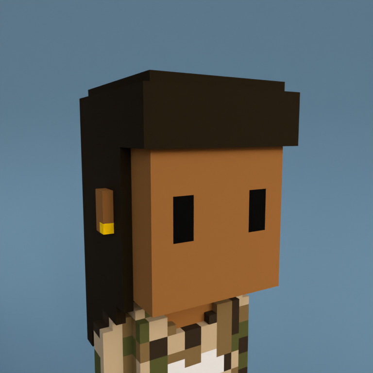Meebit #17877 — Portrait