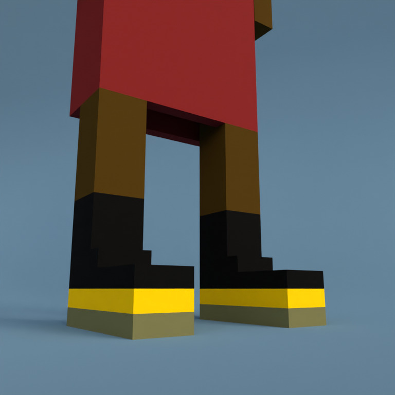 Meebit #17883 — Shoes