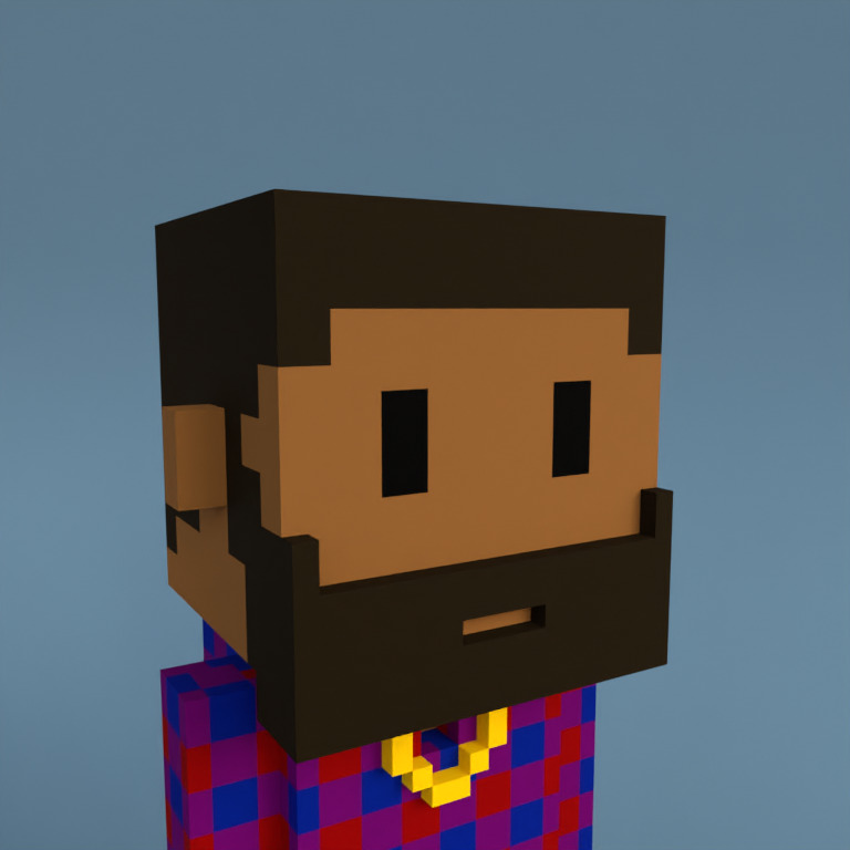 Meebit #17886 — Portrait