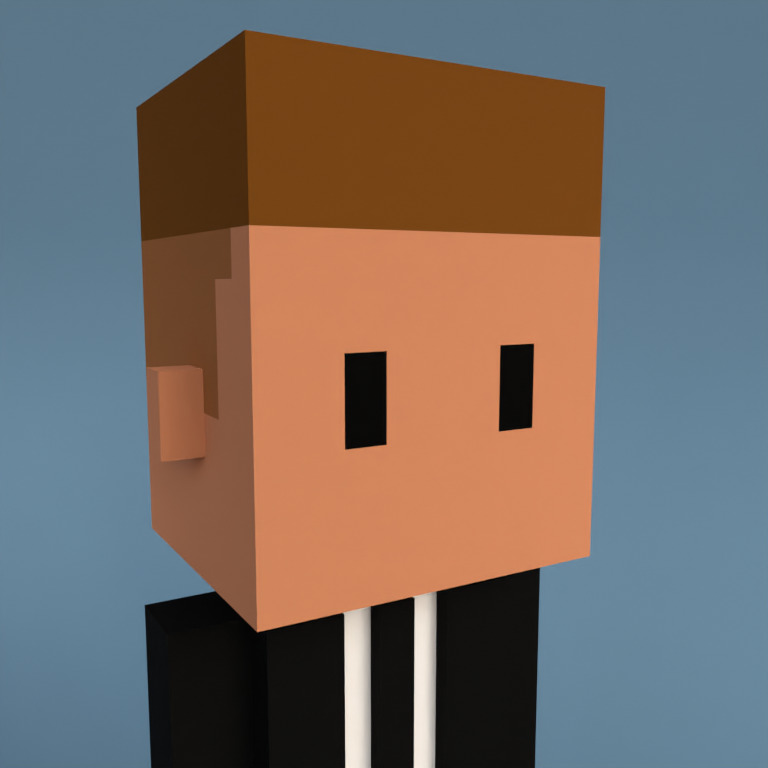 Meebit #17887 — Portrait
