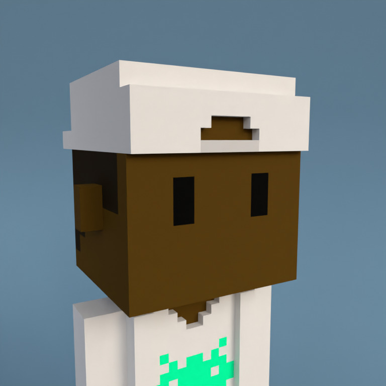 Meebit #17888 — Portrait