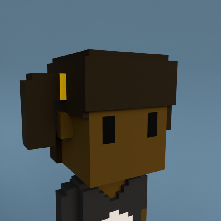 Meebit #17890 — Portrait