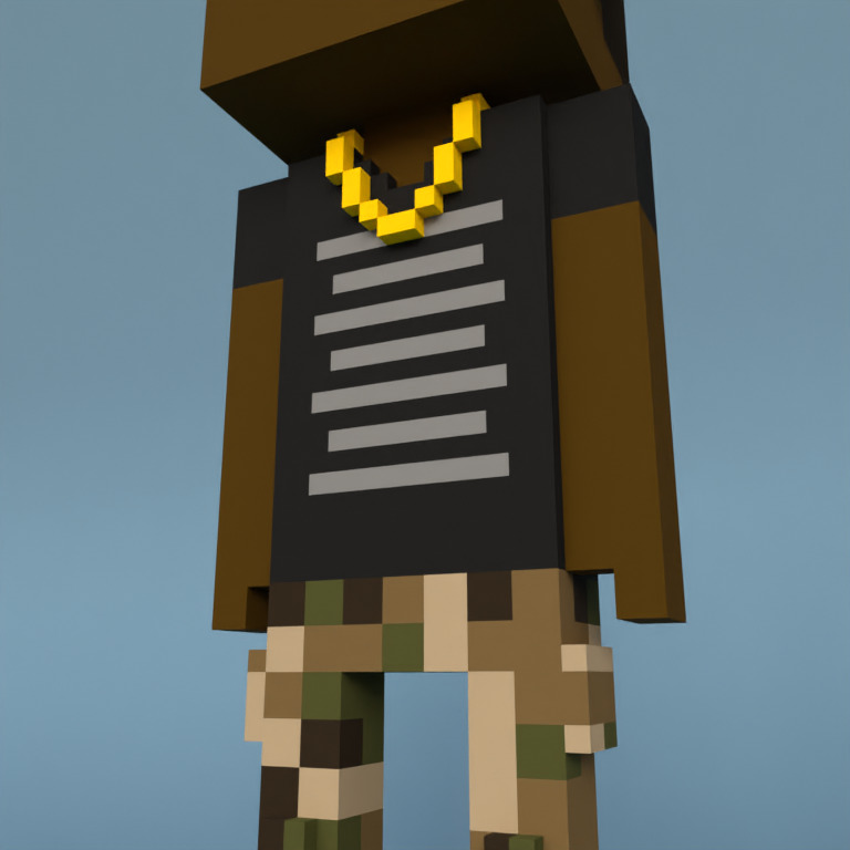 Meebit #17903 — Outfit