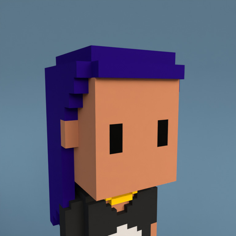 Meebit #17908 — Portrait