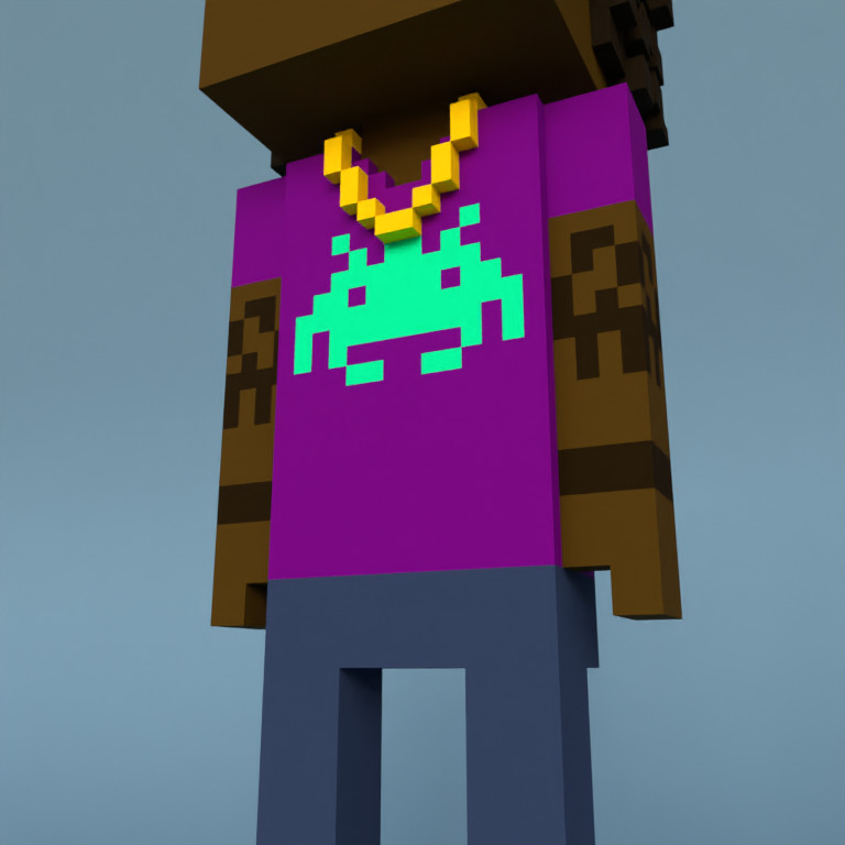 Meebit #17909 — Outfit