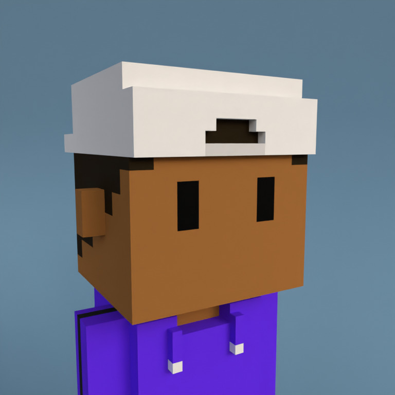 Meebit #17924 — Portrait