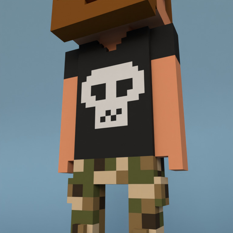 Meebit #17927 — Outfit