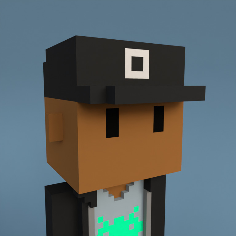 Meebit #17929 — Portrait