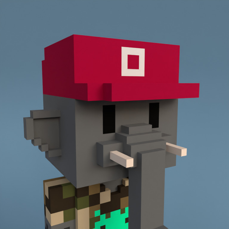 Meebit #17930 — Portrait