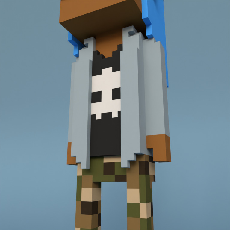Meebit #17936 — Outfit