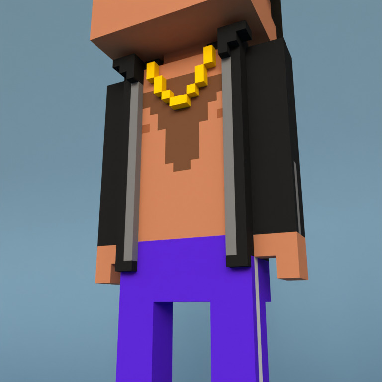 Meebit #17946 — Outfit
