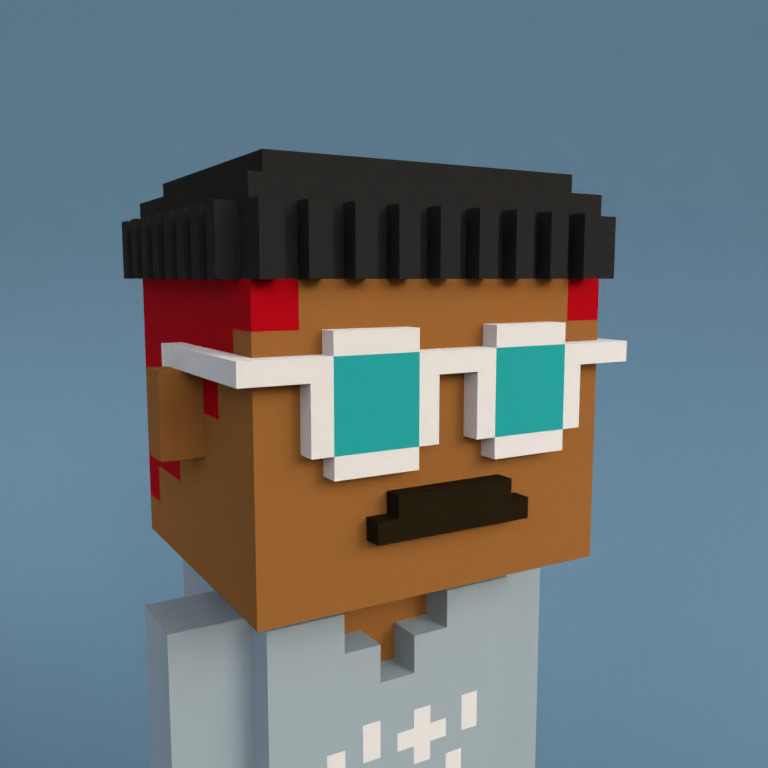 Meebit #17954 — Portrait