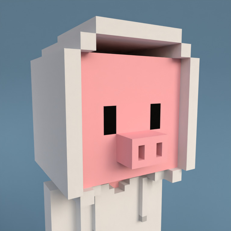 Meebit #17955 — Portrait