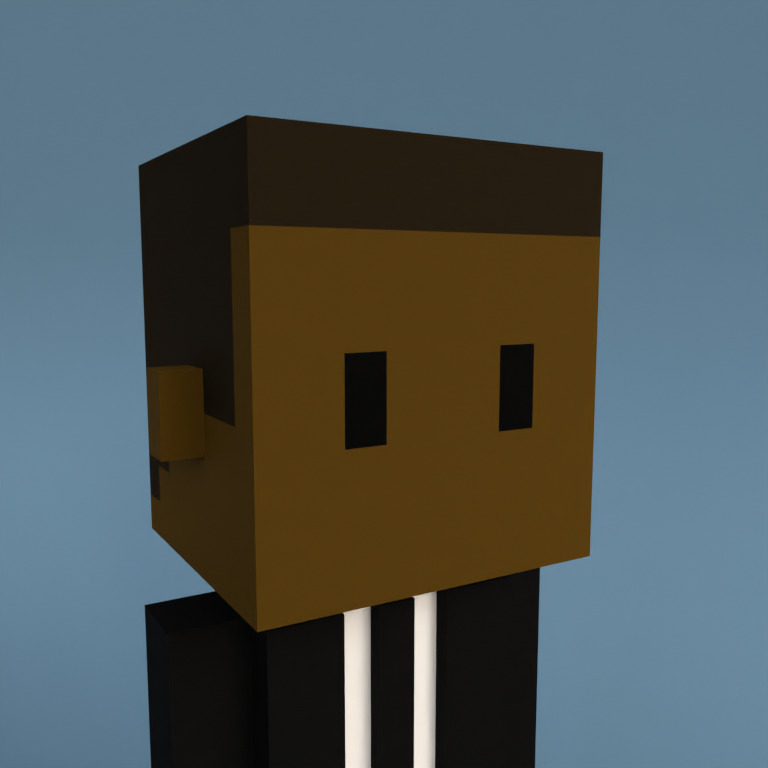 Meebit #17956 — Portrait