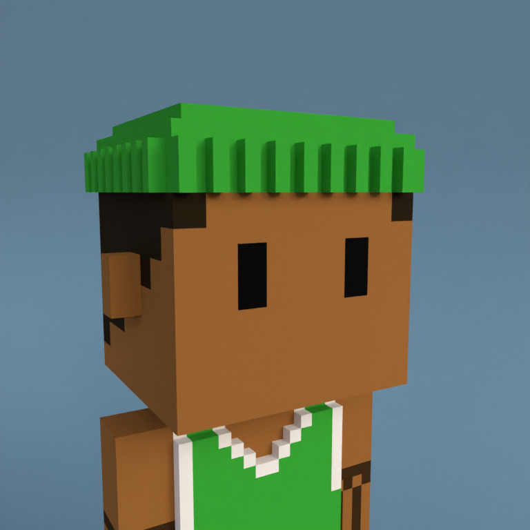 Meebit #17980 — Portrait