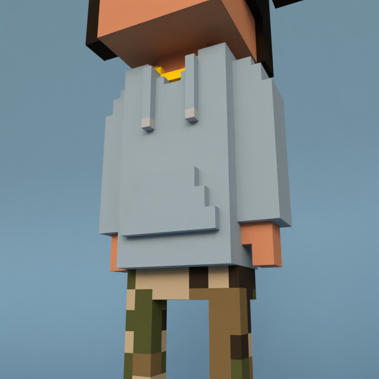 Meebit #17990 — Outfit