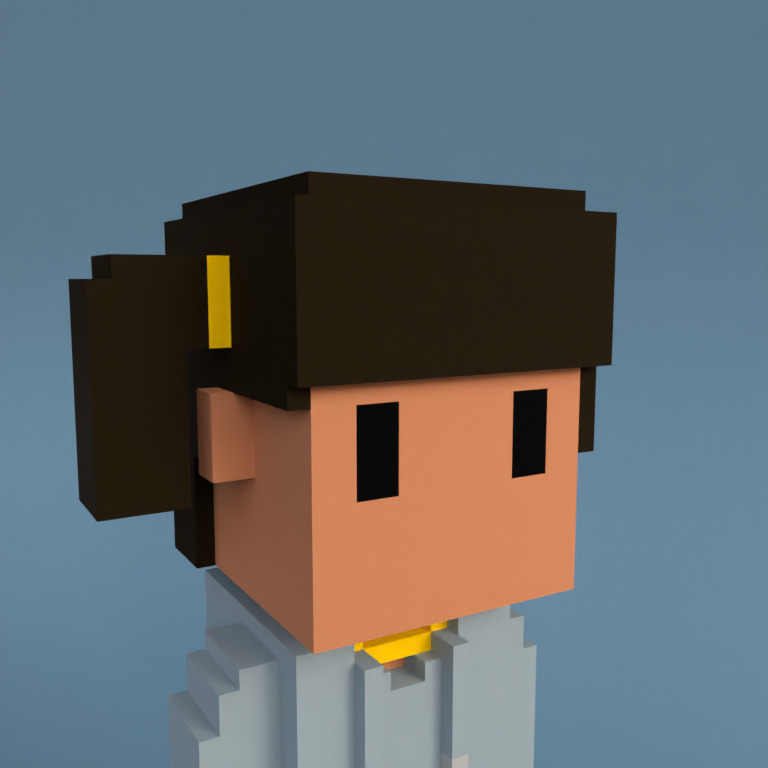 Meebit #17990 — Portrait