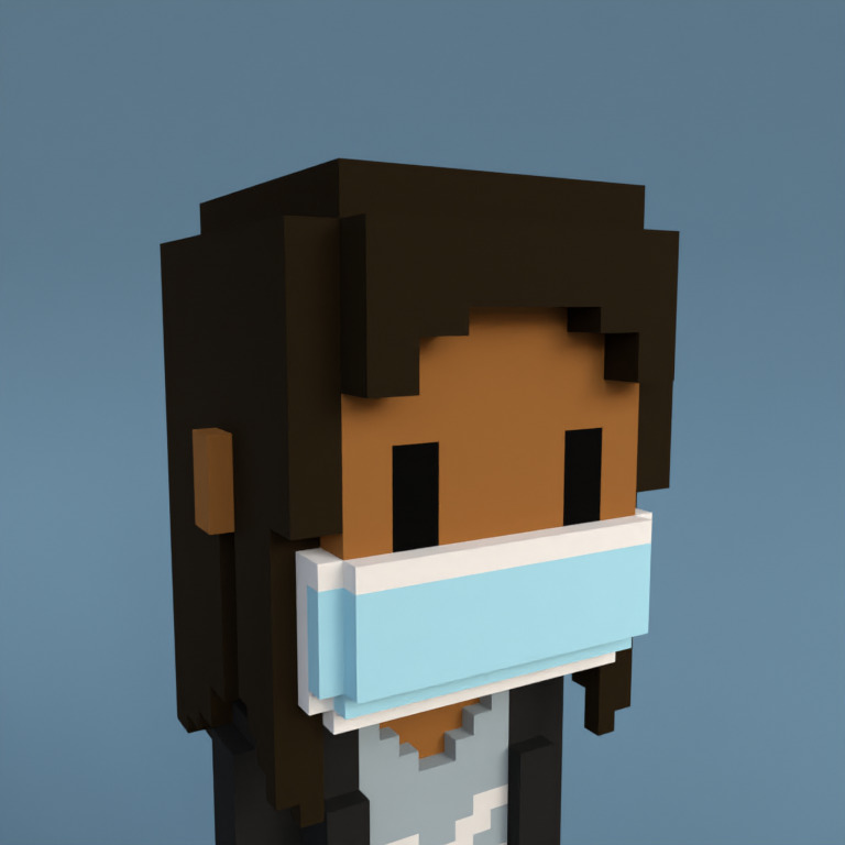 Meebit #17991 — Portrait