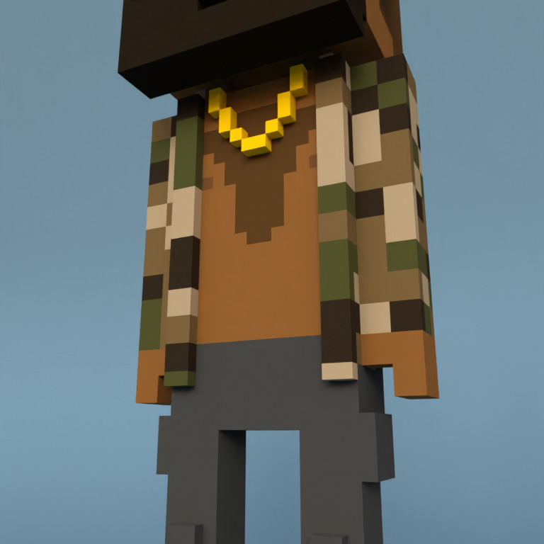 Meebit #17998 — Outfit