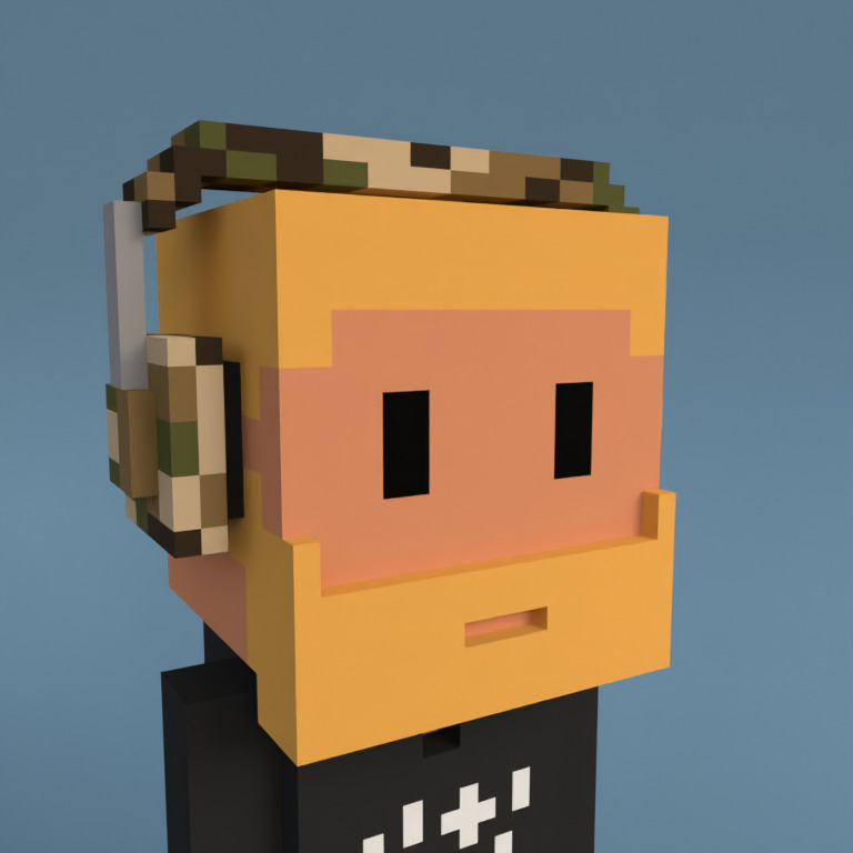 Meebit #18001 — Portrait