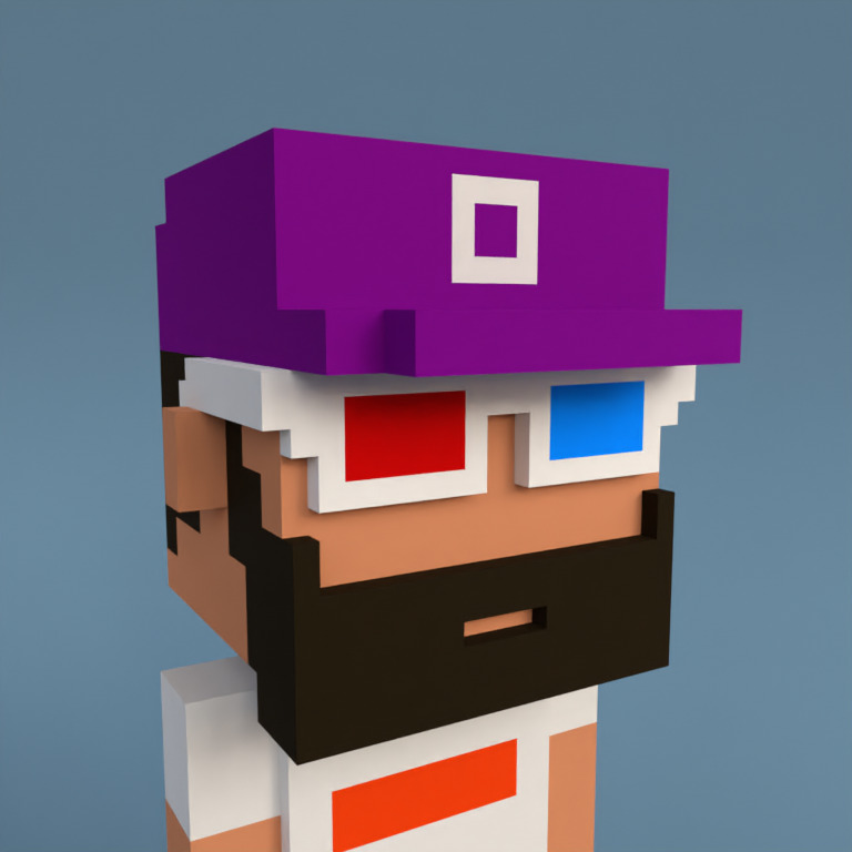 Meebit #18002 — Portrait