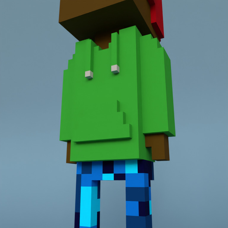Meebit #18009 — Outfit