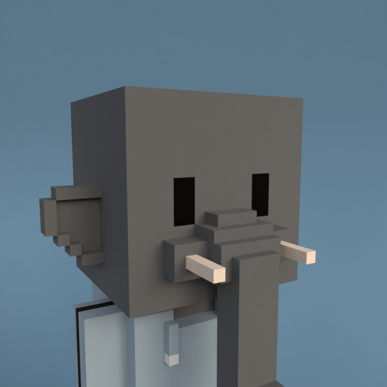 Meebit #18011 — Portrait