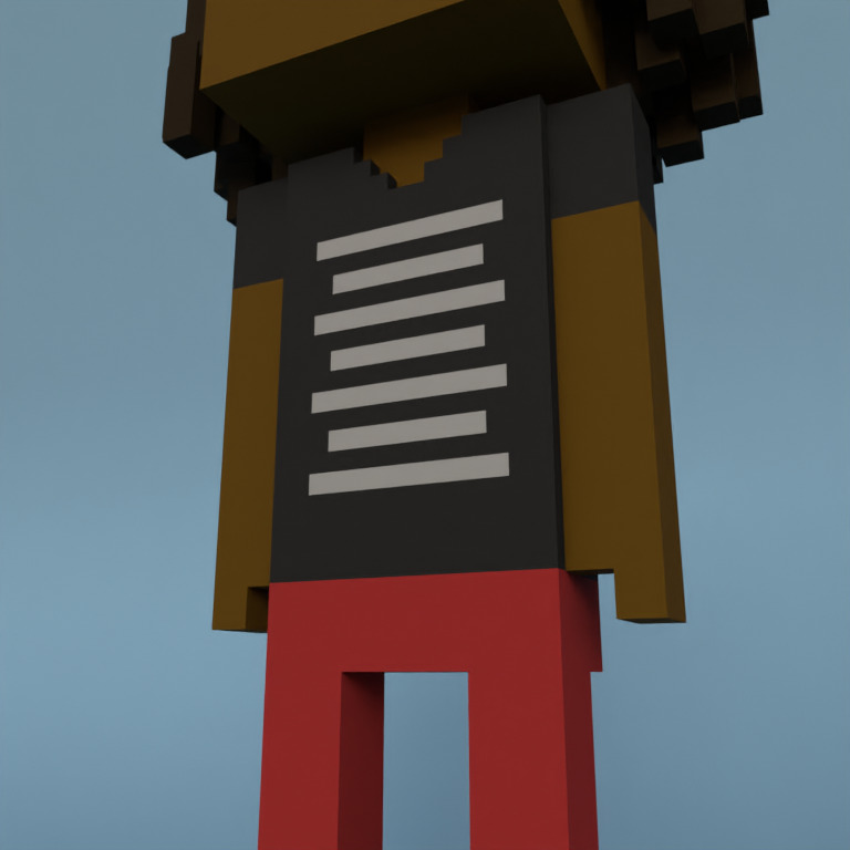 Meebit #18016 — Outfit