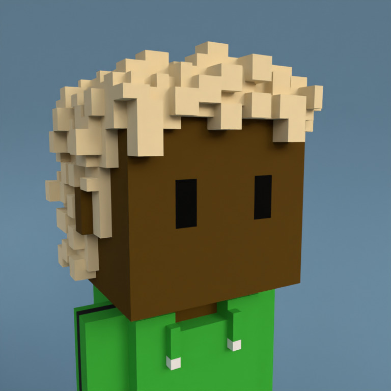 Meebit #18017 — Portrait