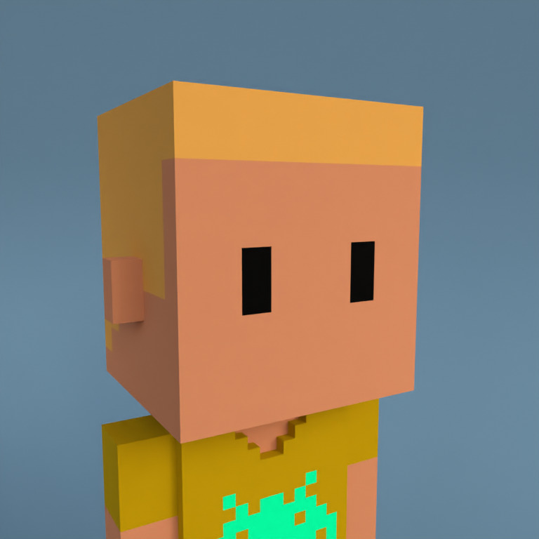 Meebit #18020 — Portrait