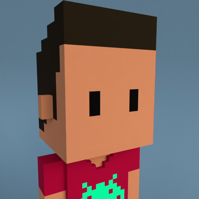 Meebit #18086 — Portrait