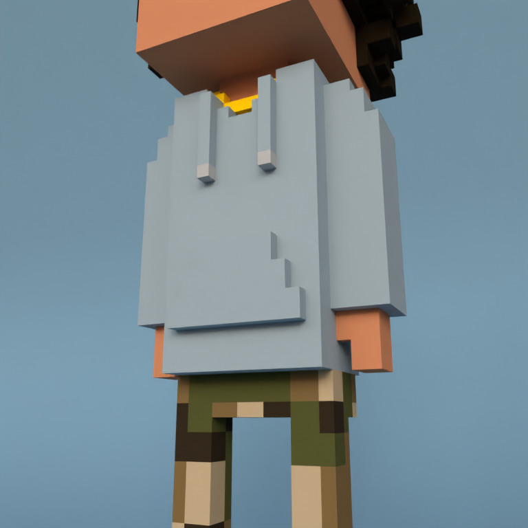 Meebit #18087 — Outfit