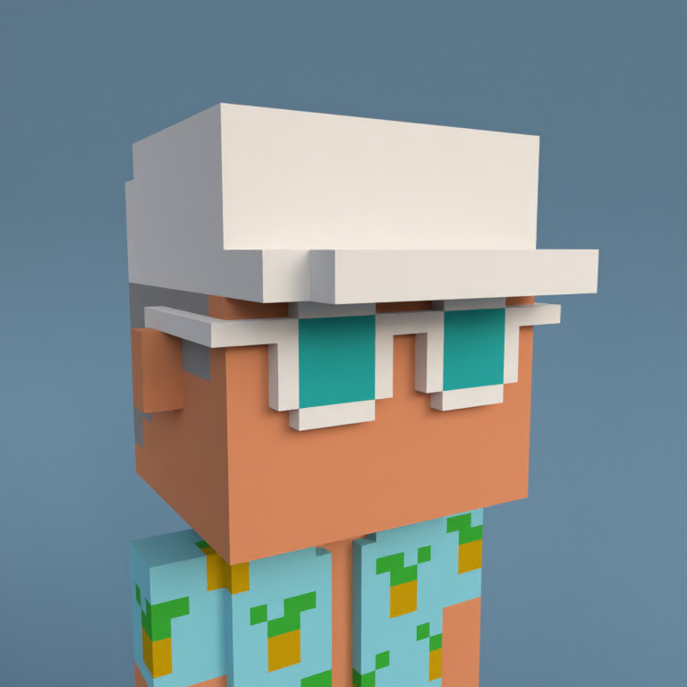 Meebit #18100 — Portrait