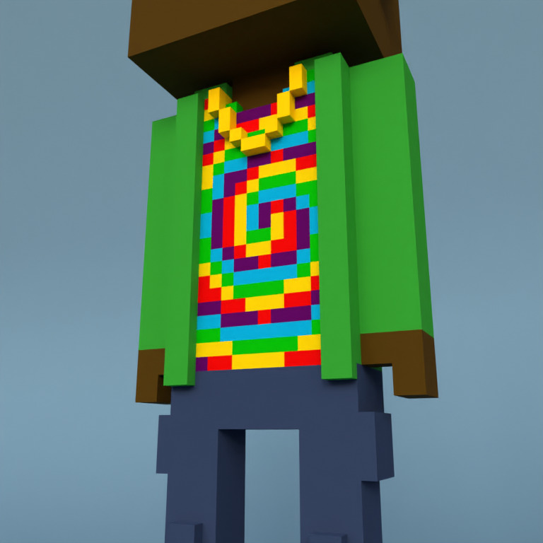 Meebit #18124 — Outfit
