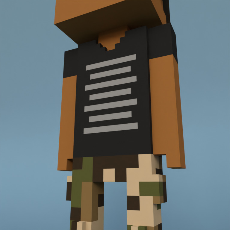 Meebit #18132 — Outfit