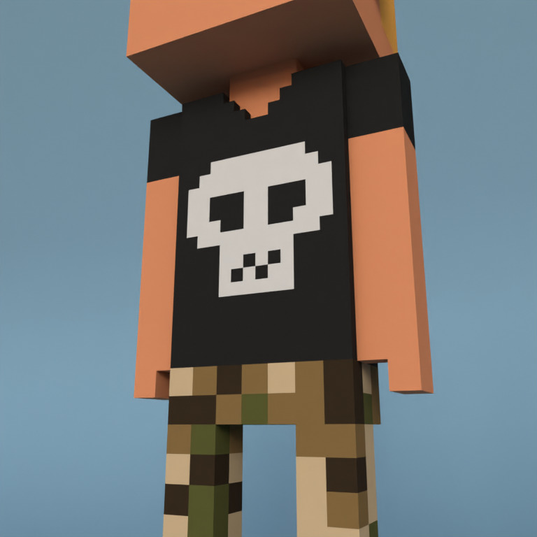 Meebit #18136 — Outfit