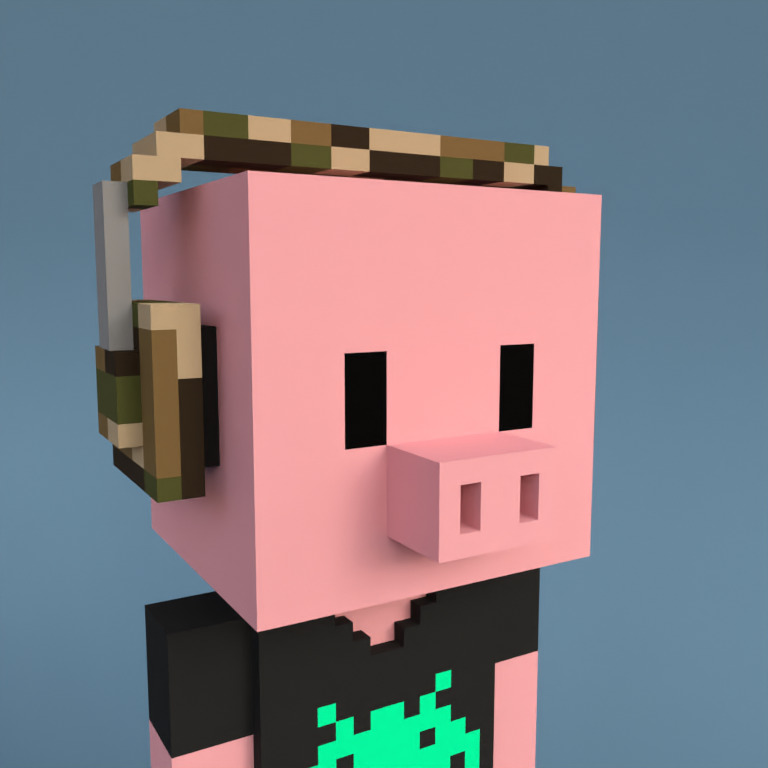 Meebit #18145 — Portrait