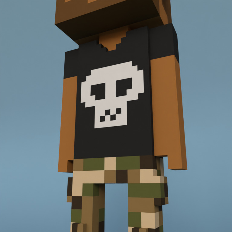 Meebit #18164 — Outfit