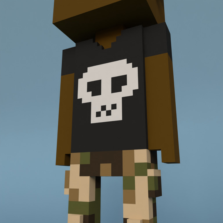 Meebit #18210 — Outfit